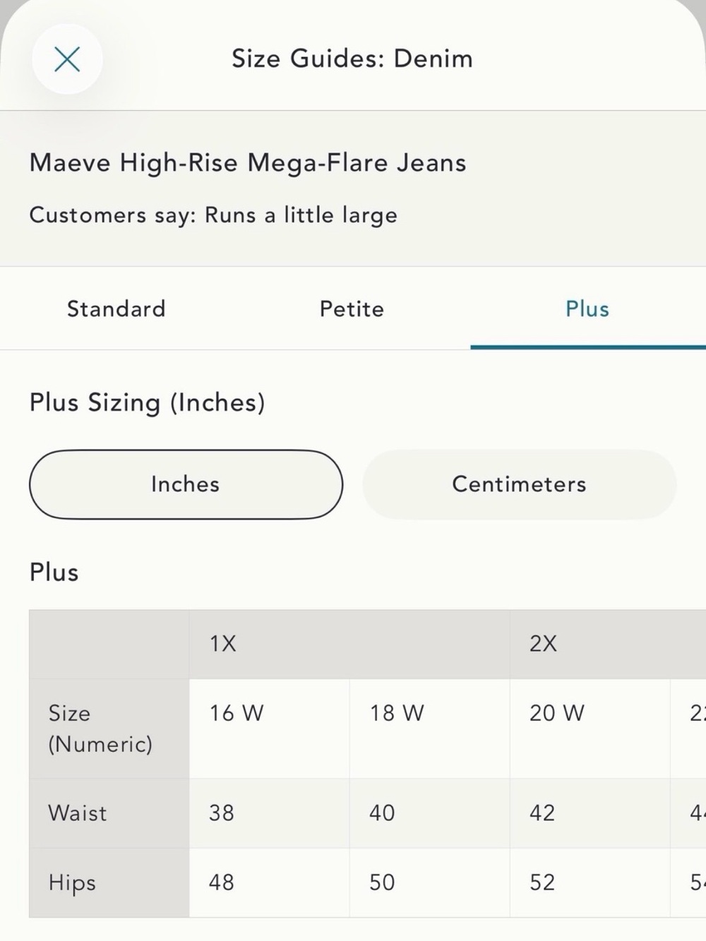 Anthropologie Maeve High-Rise Mega Flare Jeans size 16W - Picture 5 of 8